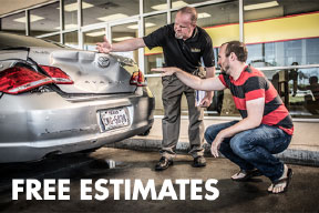 Collision repair estimate